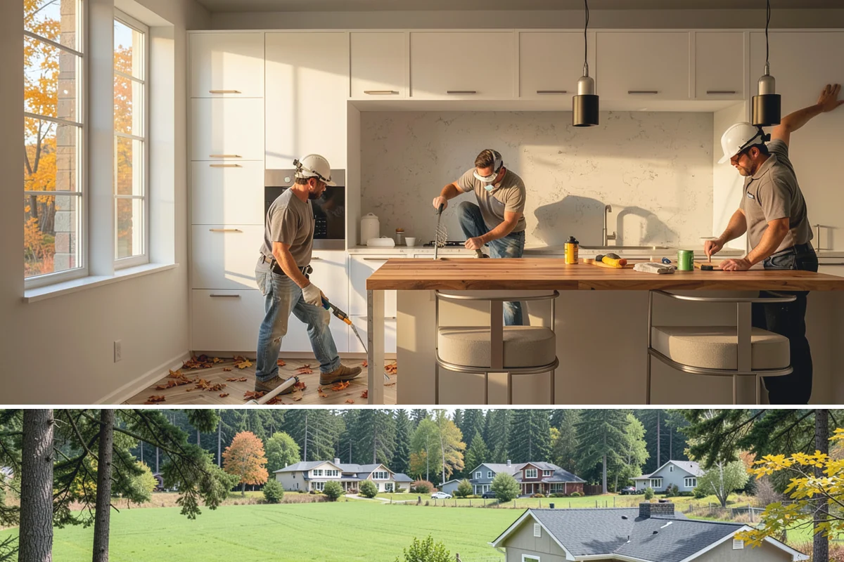 Bamboo Flooring Installation in Lyman, Skagit County, WA - Drier late-spring and summer weeks are best for bamboo acclimation, reducing the humidity swings it is sensitive to.