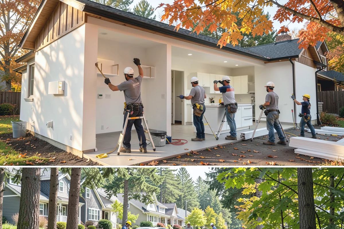 Bamboo Flooring Installation in Normandy Park, King County, WA - Drier late-spring and summer weeks are best for bamboo acclimation, reducing the humidity swings it is sensitive to.