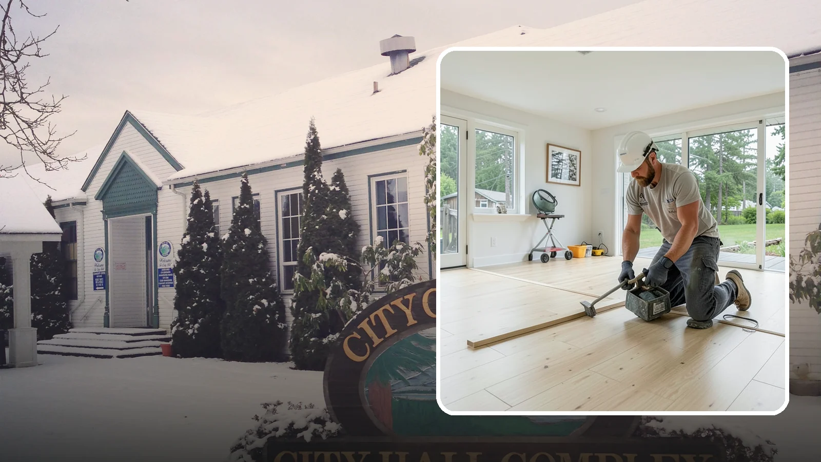 Bamboo Flooring Installation in Pacific, King County, WA - Eco-friendly bamboo flooring installation that combines rapid-renewable sustainability with hard-wearing durability.