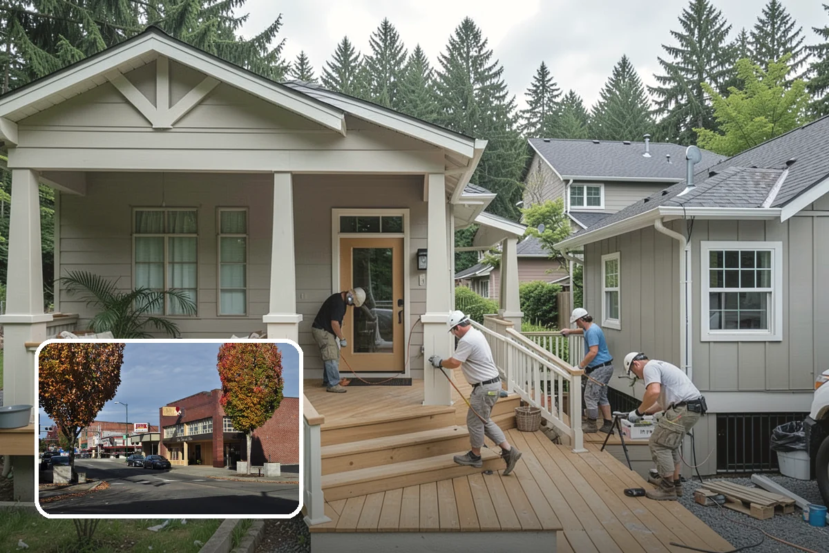 Bamboo Flooring Installation in Puyallup, Pierce County, WA - Rapidly renewable, eco-conscious material
