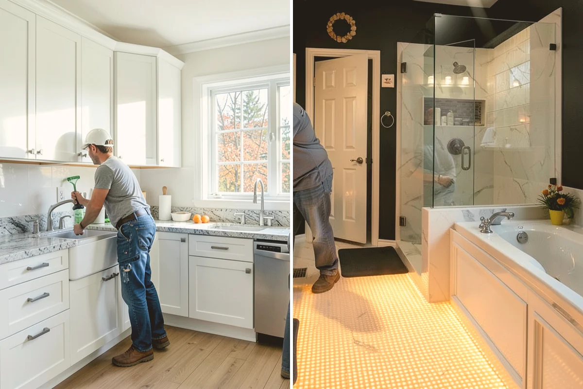 Bamboo Flooring Installation in Sammamish, King County, WA - Acclimate bamboo planks in the home