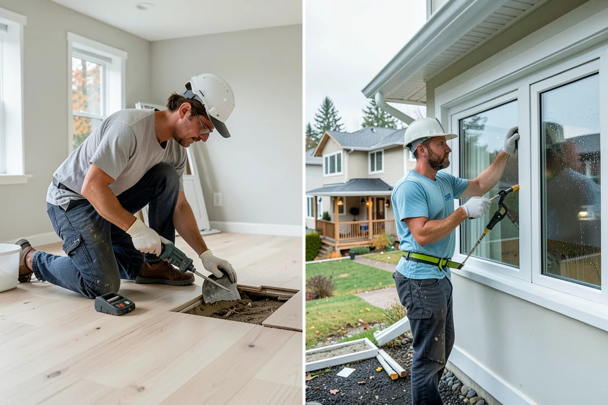 Bamboo Flooring Installation in Seattle, King County, WA - Acclimate bamboo planks in the home
