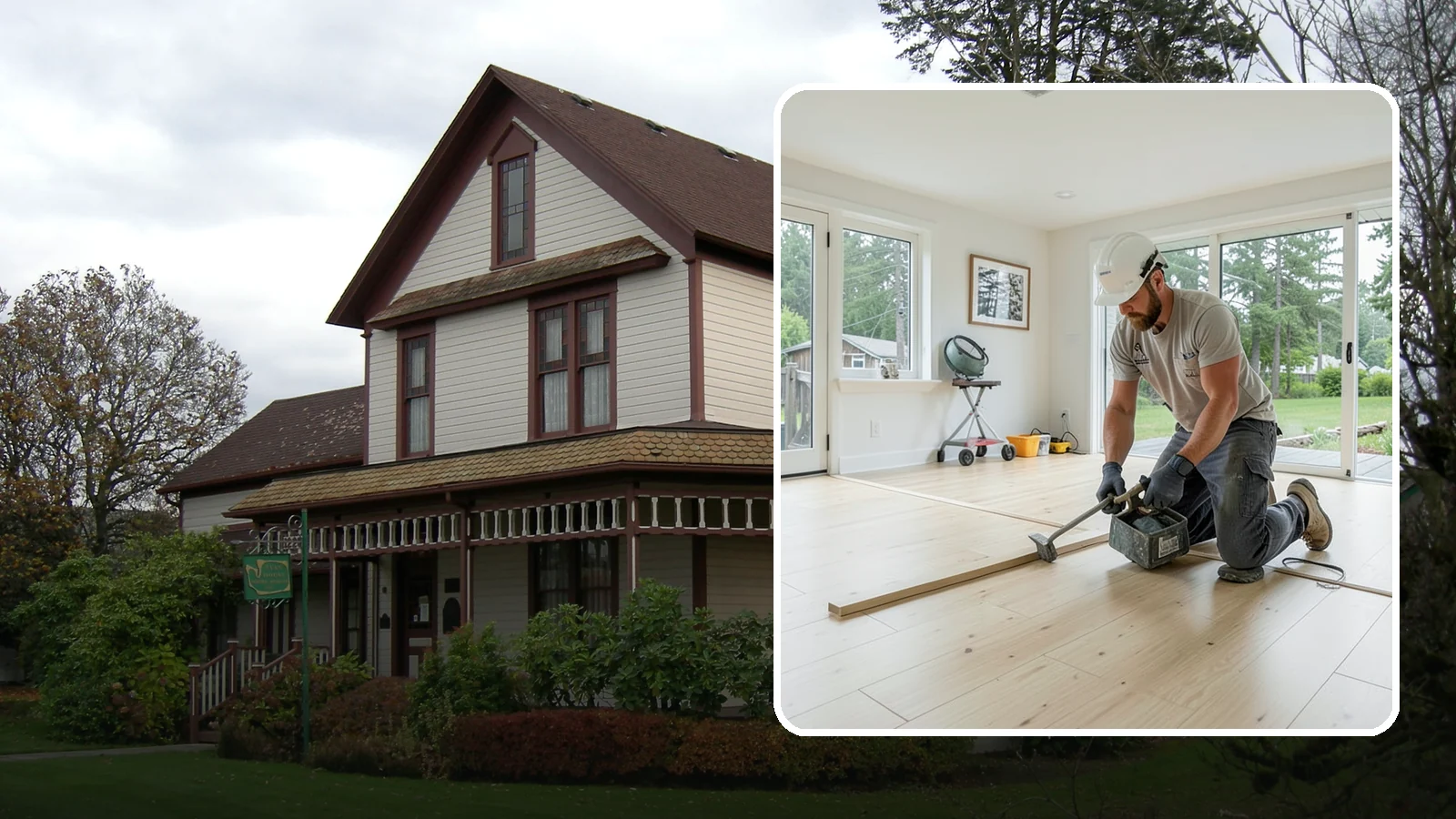 Bamboo Flooring Installation in Sumner, Pierce County, WA - Eco-friendly bamboo flooring installation that combines rapid-renewable sustainability with hard-wearing durability.