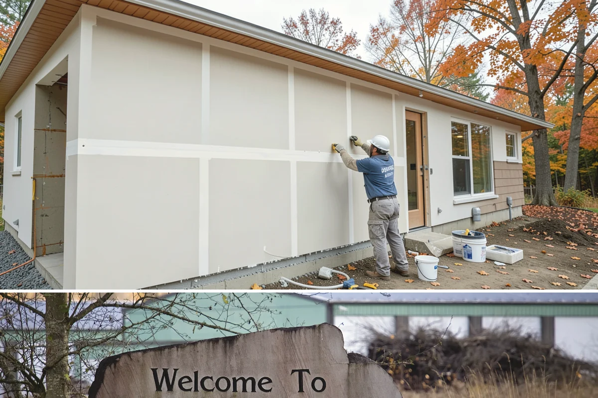 Banquette Construction in Buckley, Pierce County, WA - Banquette construction is an interior project suited to any season.