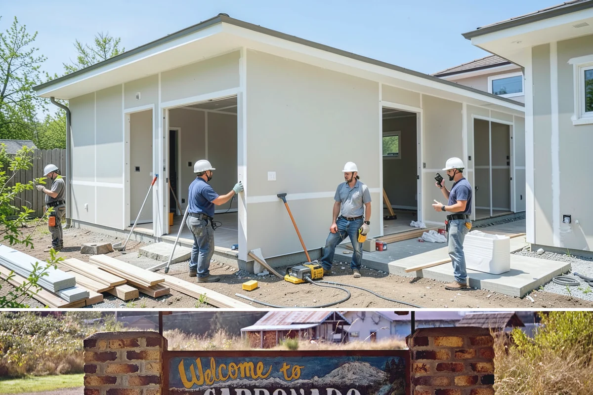 Banquette Construction in Carbonado, Pierce County, WA - Banquette construction is an interior project suited to any season.