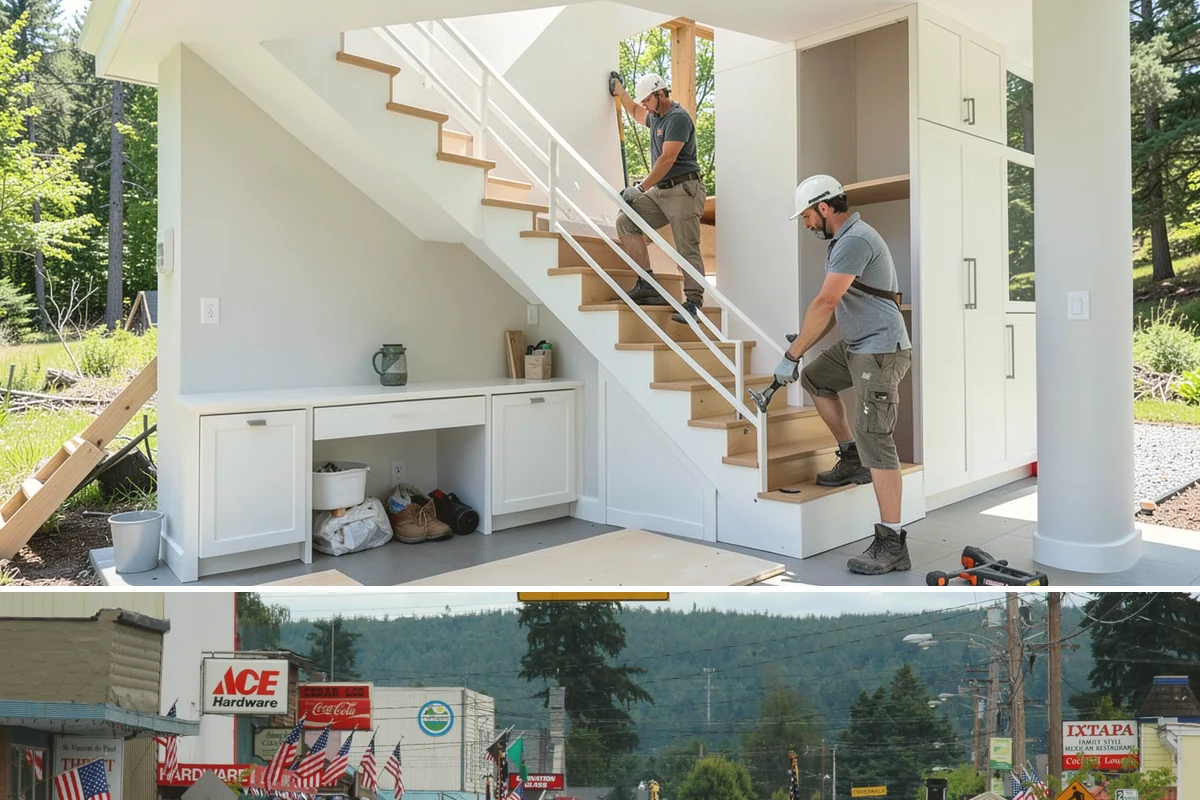 Banquette Construction in Carnation, King County, WA - Banquette construction is an interior project suited to any season.