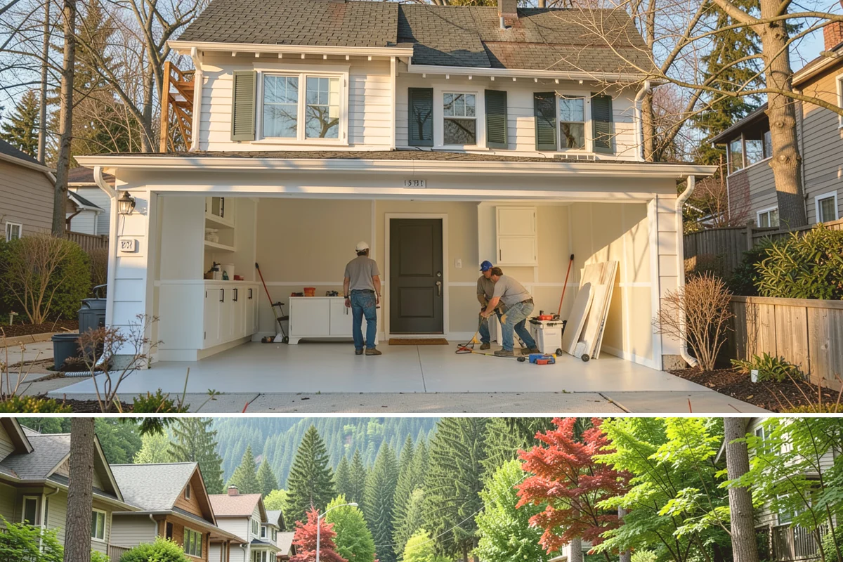 Banquette Construction in Darrington, Snohomish County, WA - Banquette construction is an interior project suited to any season.