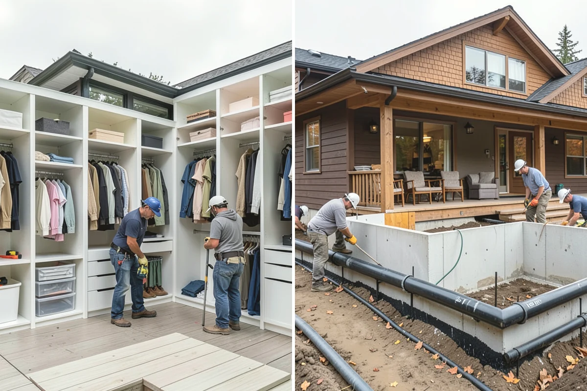 Banquette Construction in Edgewood, Pierce County, WA - Measure the nook and plan seating height and table clearance