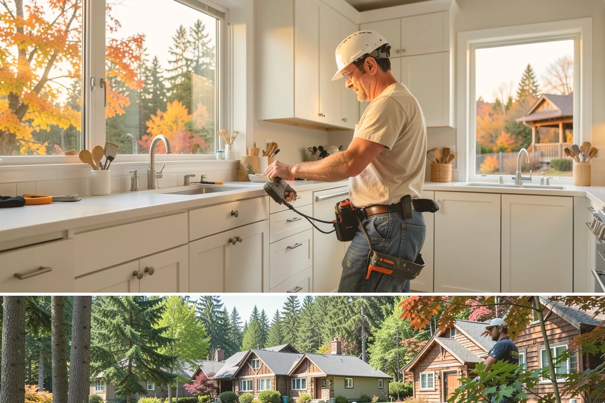 Banquette Construction in Edgewood, Pierce County, WA - Banquette construction is an interior project suited to any season.