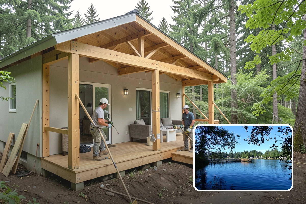 Banquette Construction in Federal Way, King County, WA - Seats more people in less floor space