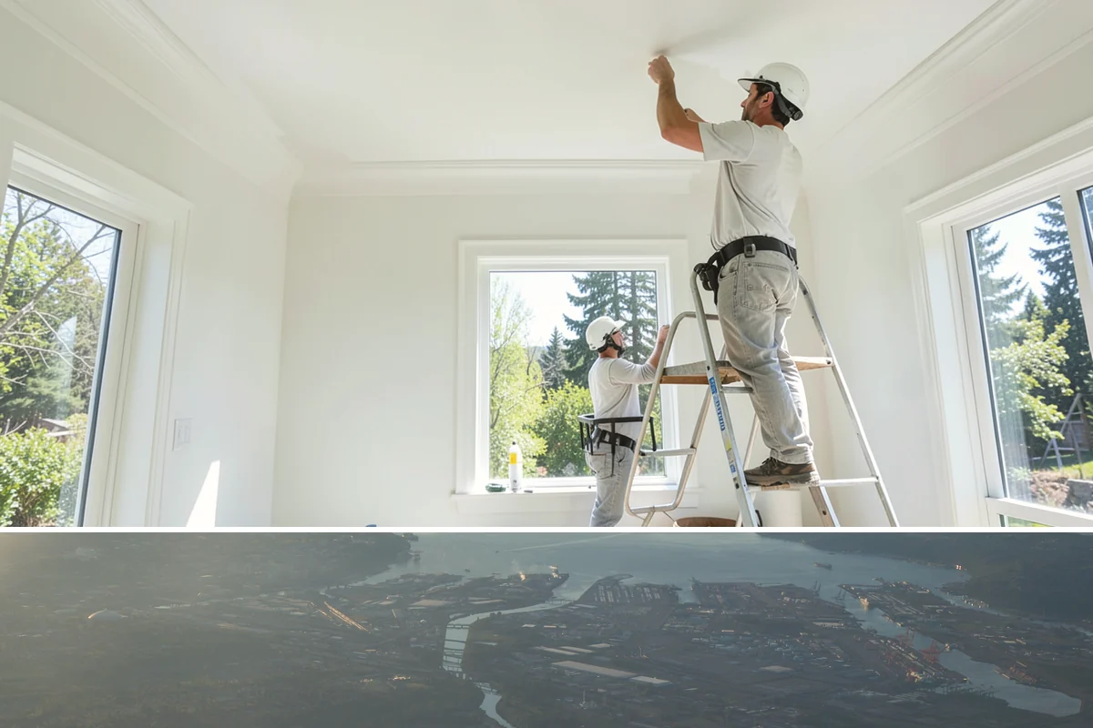 Banquette Construction in Fife, Pierce County, WA - Banquette construction is an interior project suited to any season.