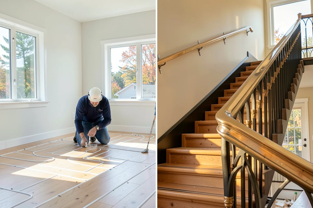Banquette Construction in Lake Forest Park, King County, WA - Measure the nook and plan seating height and table clearance