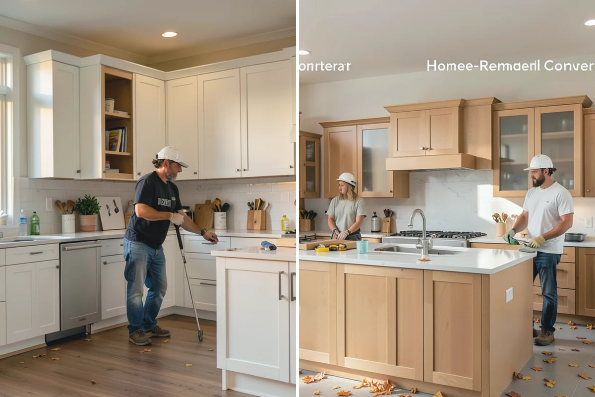 Banquette Construction in Redmond, King County, WA - Measure the nook and plan seating height and table clearance