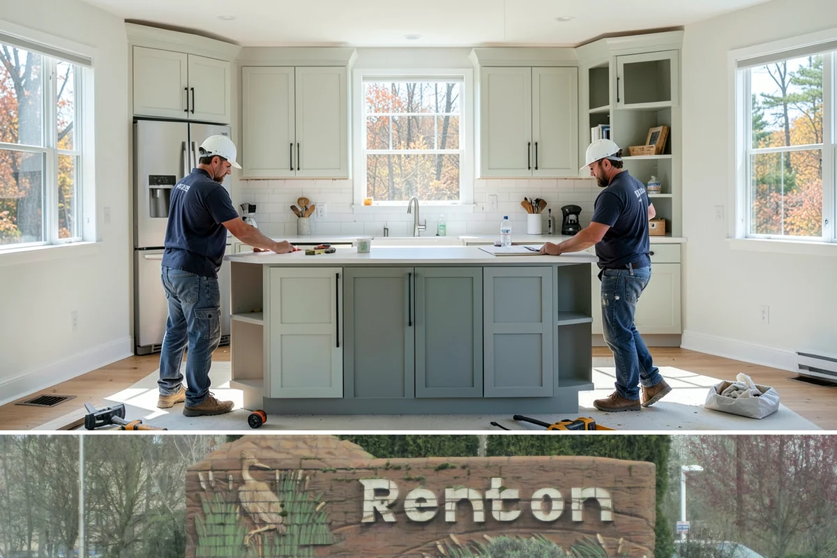Banquette Construction in Renton, King County, WA - Banquette construction is an interior project suited to any season.