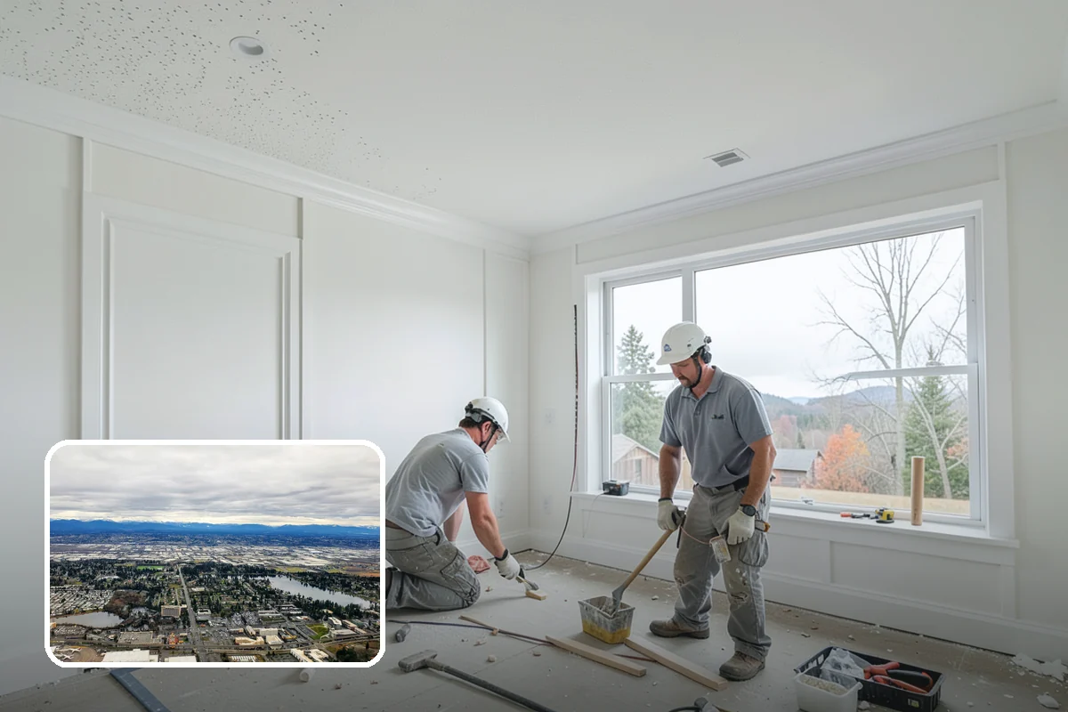 Banquette Construction in SeaTac, King County, WA - Seats more people in less floor space