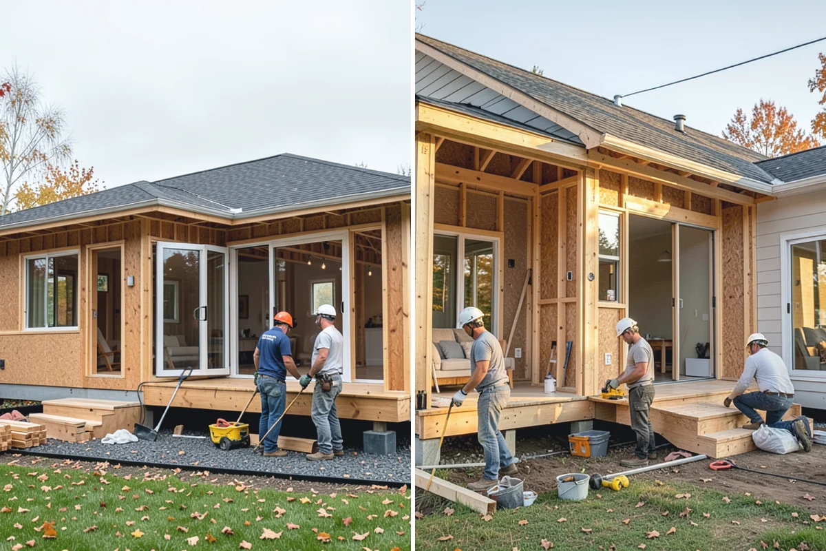 Banquette Construction in Skykomish, King County, WA - Measure the nook and plan seating height and table clearance