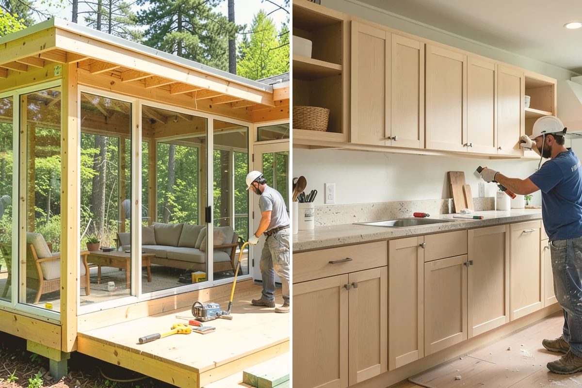 Banquette Construction in Snohomish, Snohomish County, WA - Measure the nook and plan seating height and table clearance