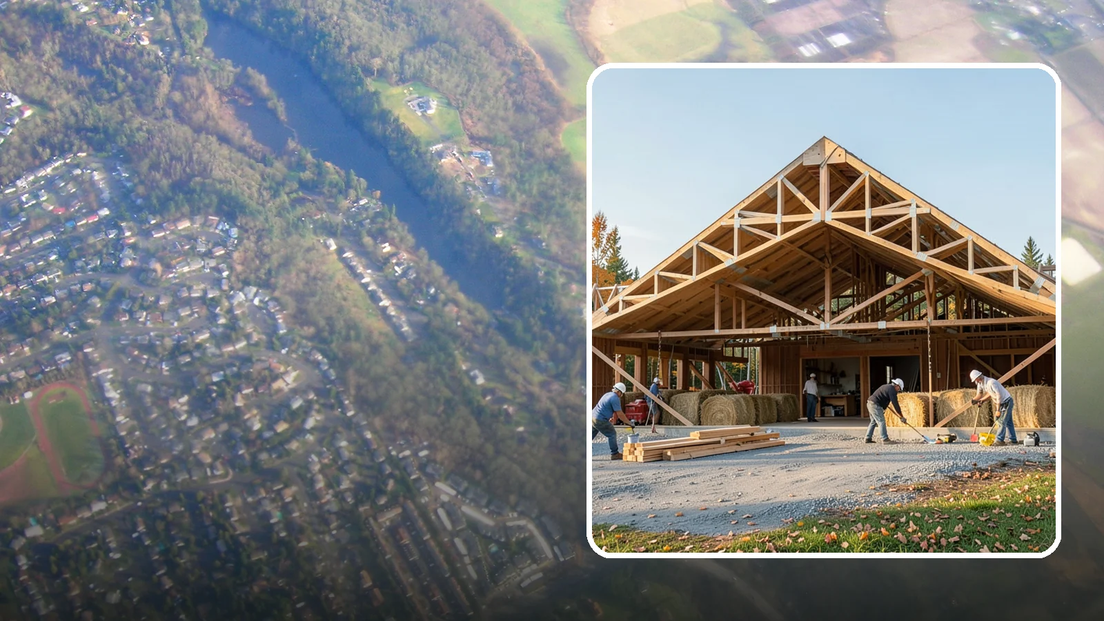 Barn Construction in Algona, King County, WA - Traditional and modern barns built for livestock, hay, equipment, or storage.