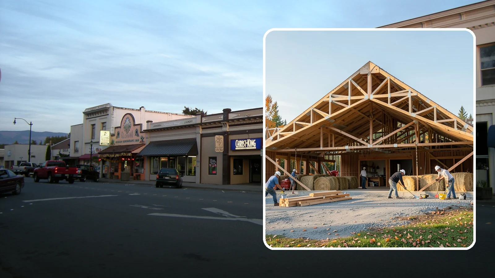 Barn Construction in Burlington, Skagit County, WA - Traditional and modern barns built for livestock, hay, equipment, or storage.