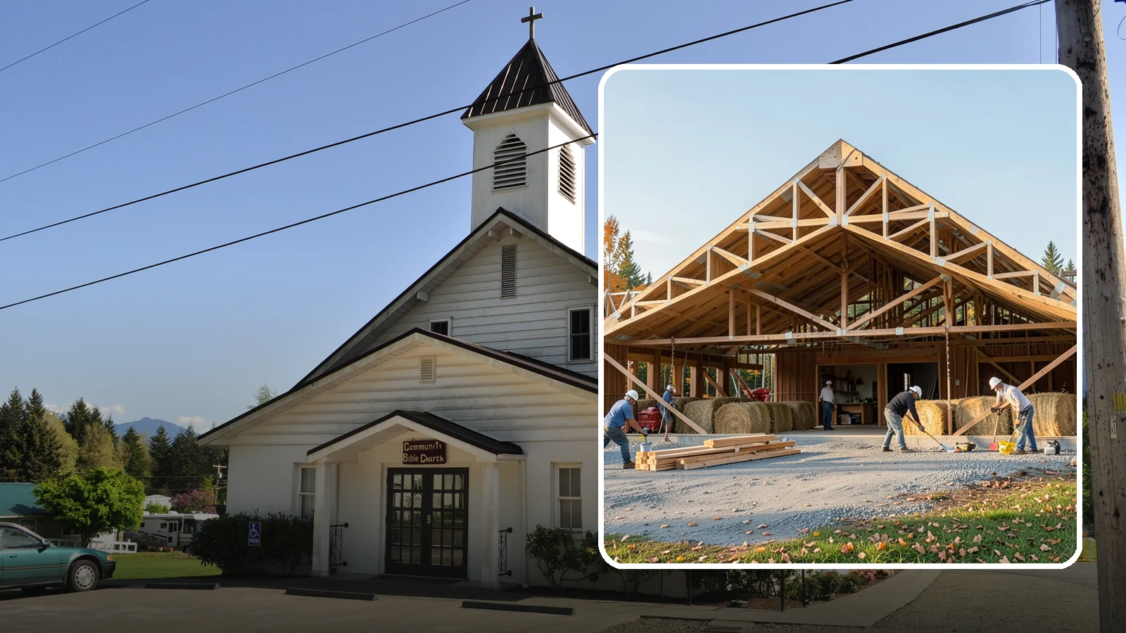 Barn Construction in Concrete, Skagit County, WA - Traditional and modern barns built for livestock, hay, equipment, or storage.