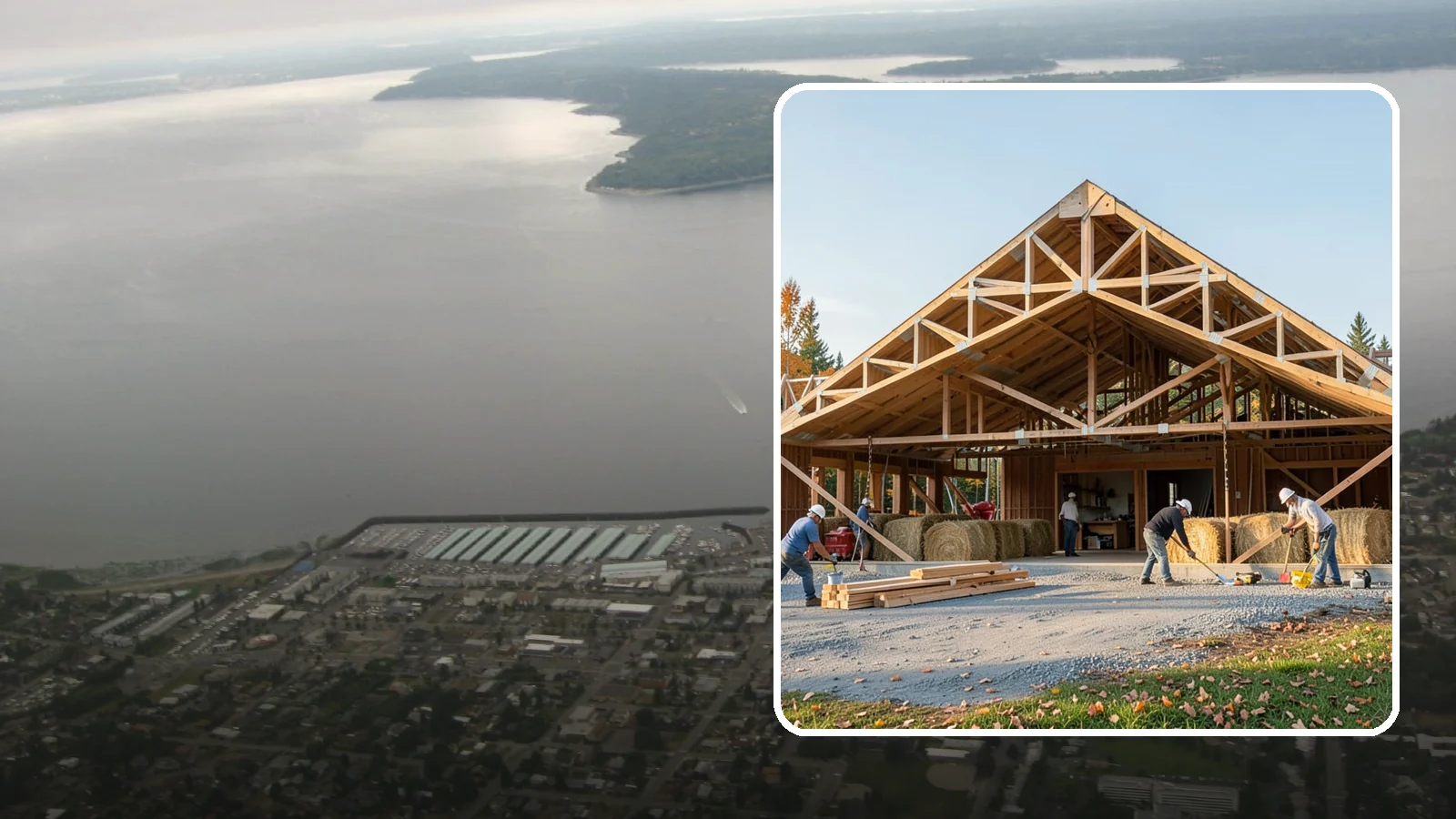 Barn Construction in Des Moines, King County, WA - Traditional and modern barns built for livestock, hay, equipment, or storage.