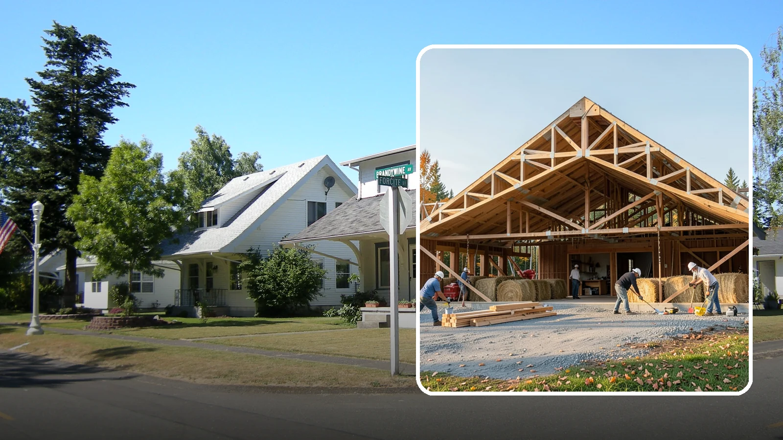 Barn Construction in DuPont, Pierce County, WA - Traditional and modern barns built for livestock, hay, equipment, or storage.