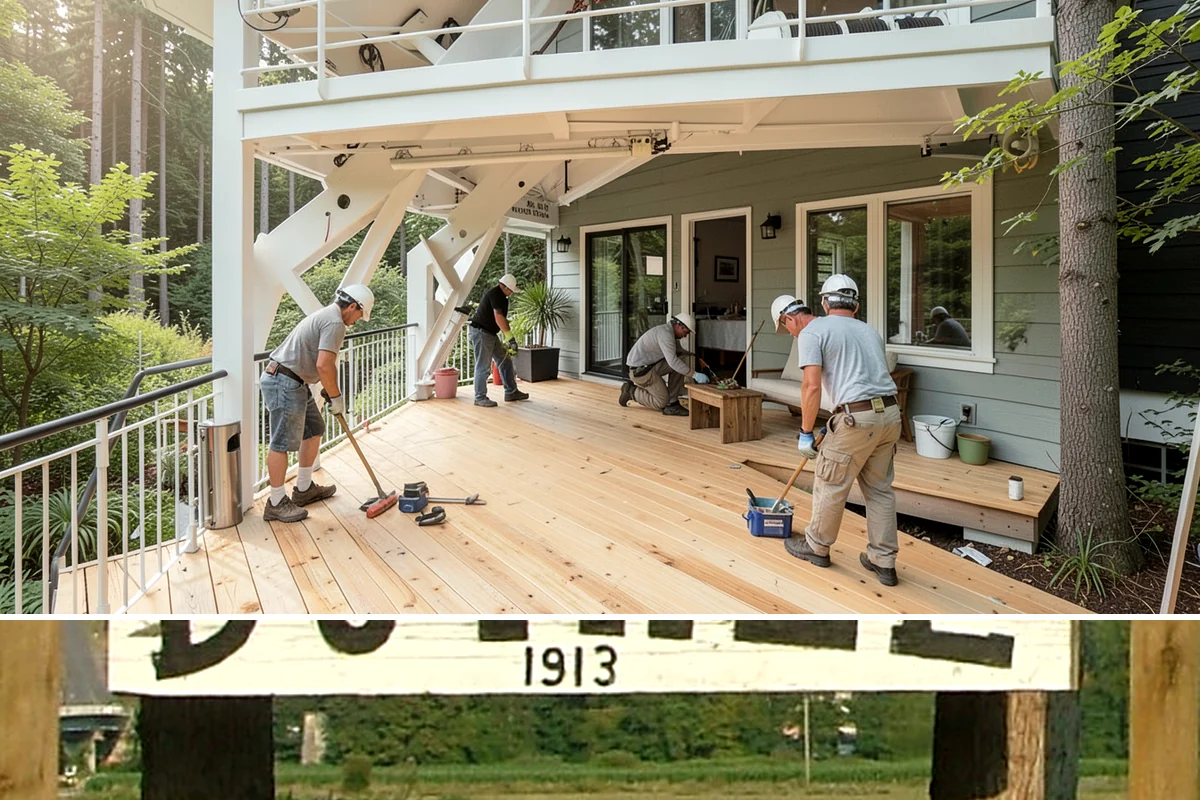Barn Construction in Duvall, King County, WA - We raise the structure during the dry summer months to close it in before the fall rains begin.