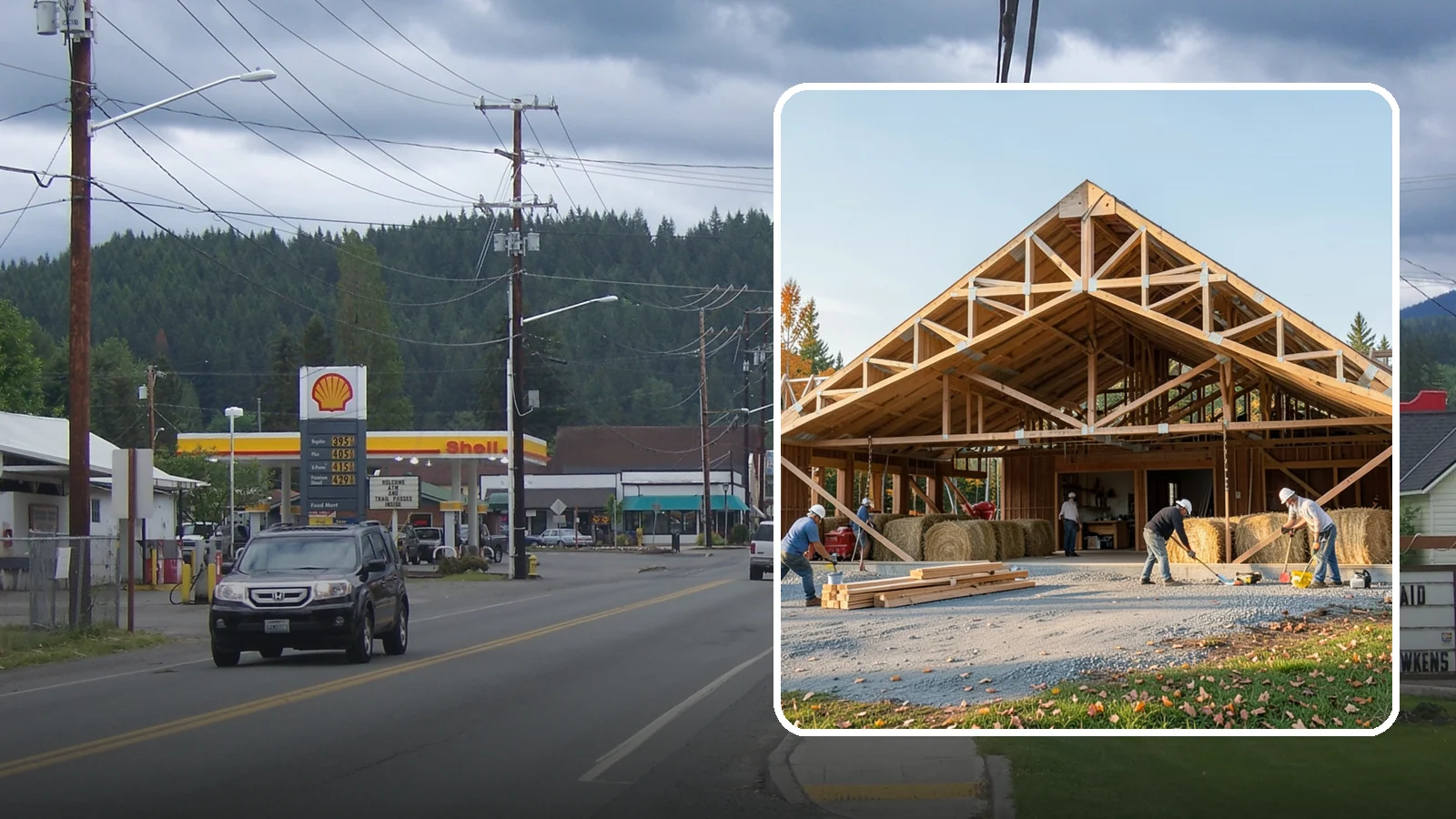 Barn Construction in Granite Falls, Snohomish County, WA - Traditional and modern barns built for livestock, hay, equipment, or storage.