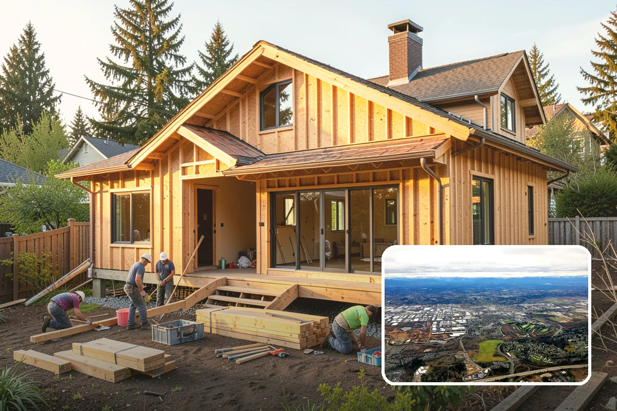 Barn Construction in Kent, King County, WA - Spacious clear spans for animals and equipment