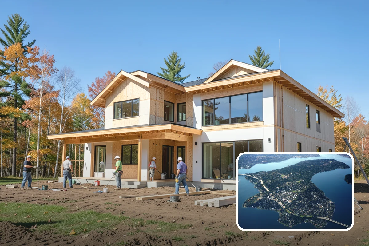 Barn Construction in Mercer Island, King County, WA - Spacious clear spans for animals and equipment