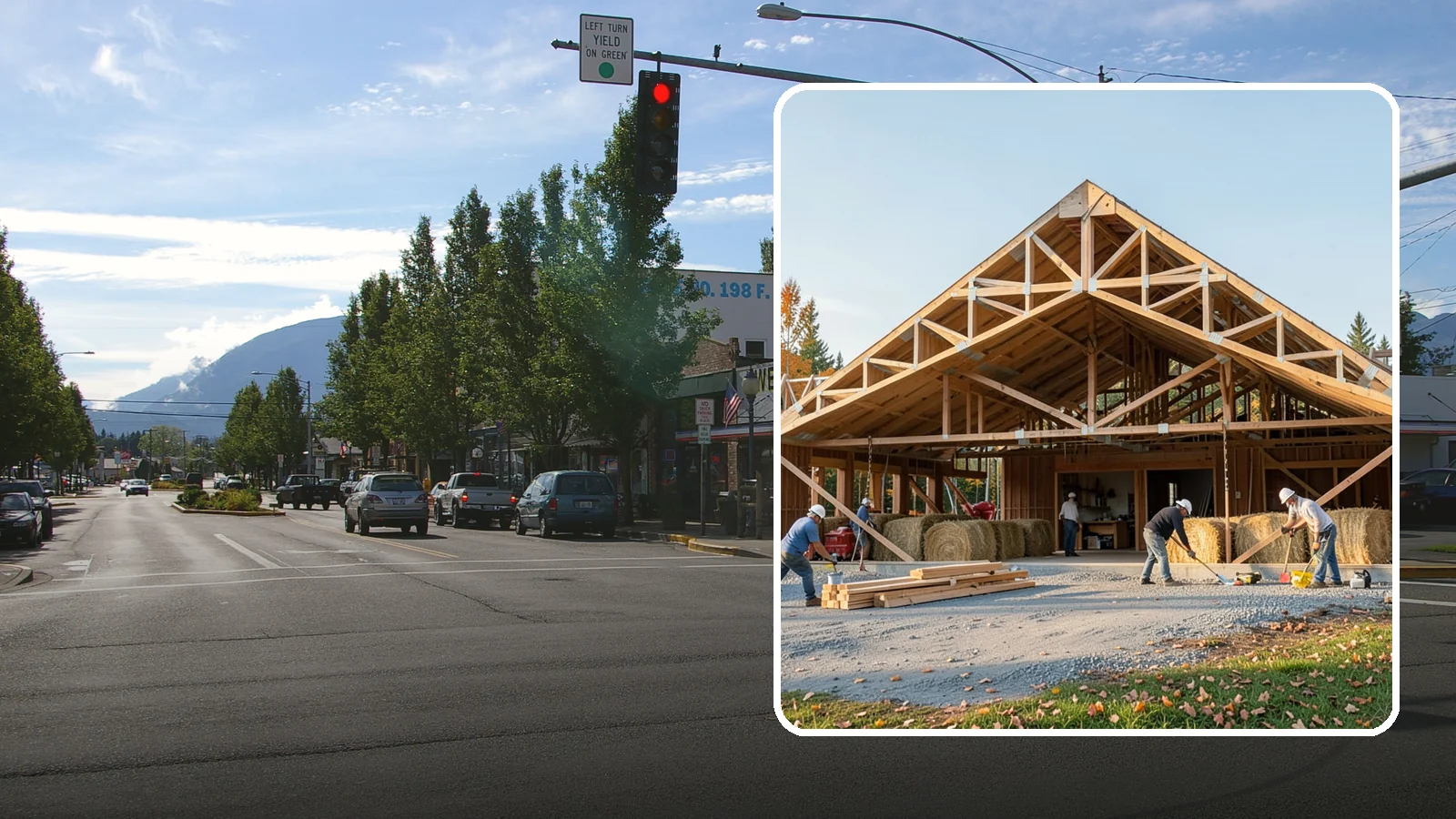 Barn Construction in North Bend, King County, WA - Traditional and modern barns built for livestock, hay, equipment, or storage.