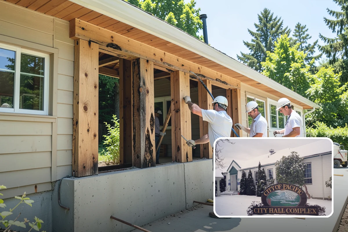 Barn Construction in Pacific, King County, WA - Spacious clear spans for animals and equipment