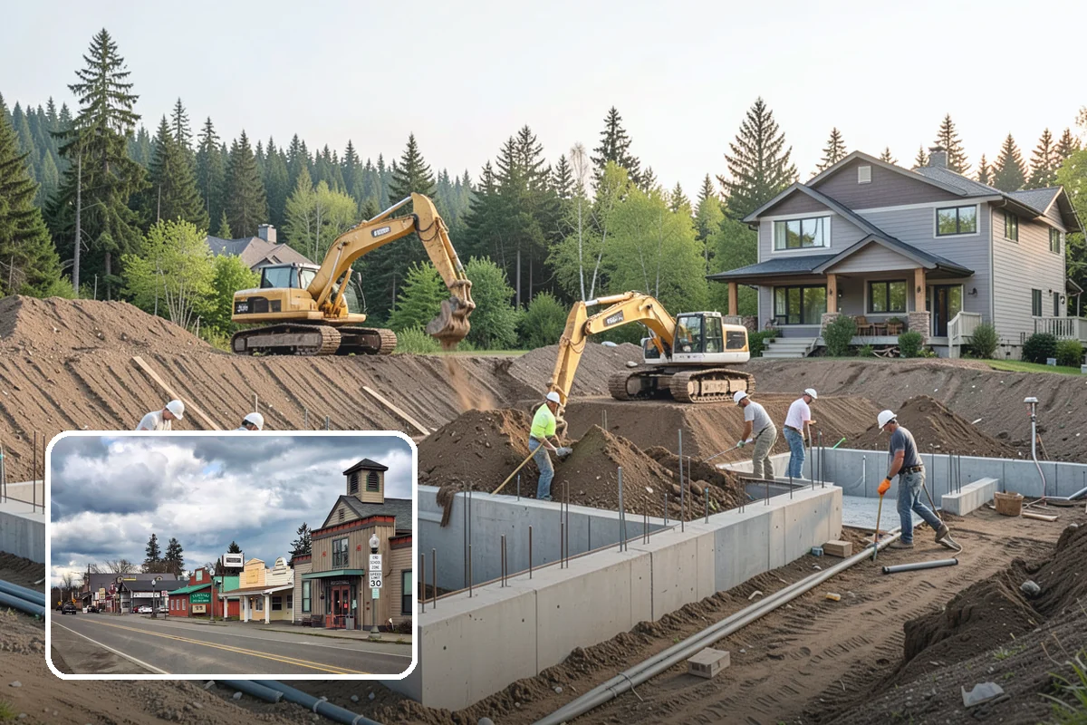Barn Construction in Roy, Pierce County, WA - Spacious clear spans for animals and equipment