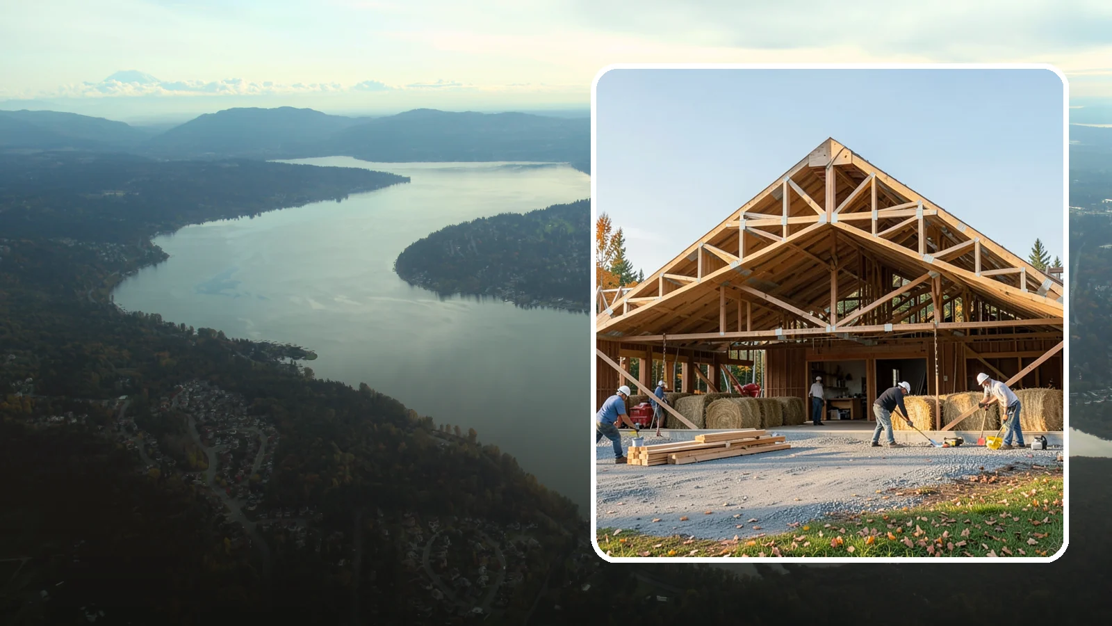 Barn Construction in Sammamish, King County, WA - Traditional and modern barns built for livestock, hay, equipment, or storage.