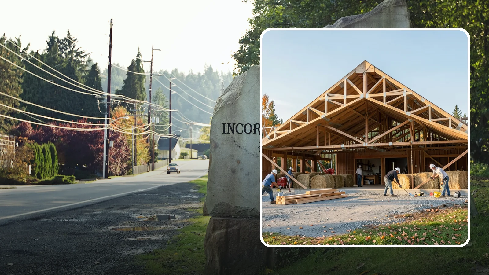 Barn Construction in Wilkeson, Pierce County, WA - Traditional and modern barns built for livestock, hay, equipment, or storage.