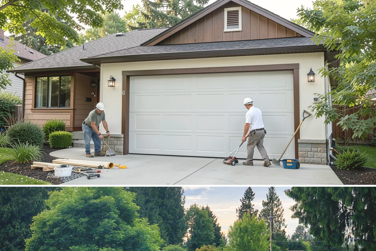 Barn Door Installation in Bonney Lake, Pierce County, WA - Barn door installs are indoor projects suited to any time of year.