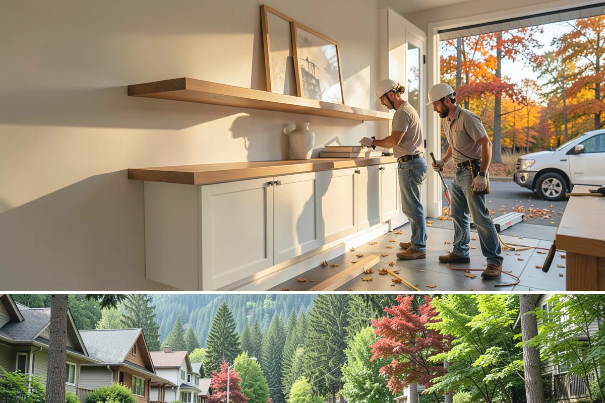 Barn Door Installation in Darrington, Snohomish County, WA - Barn door installs are indoor projects suited to any time of year.