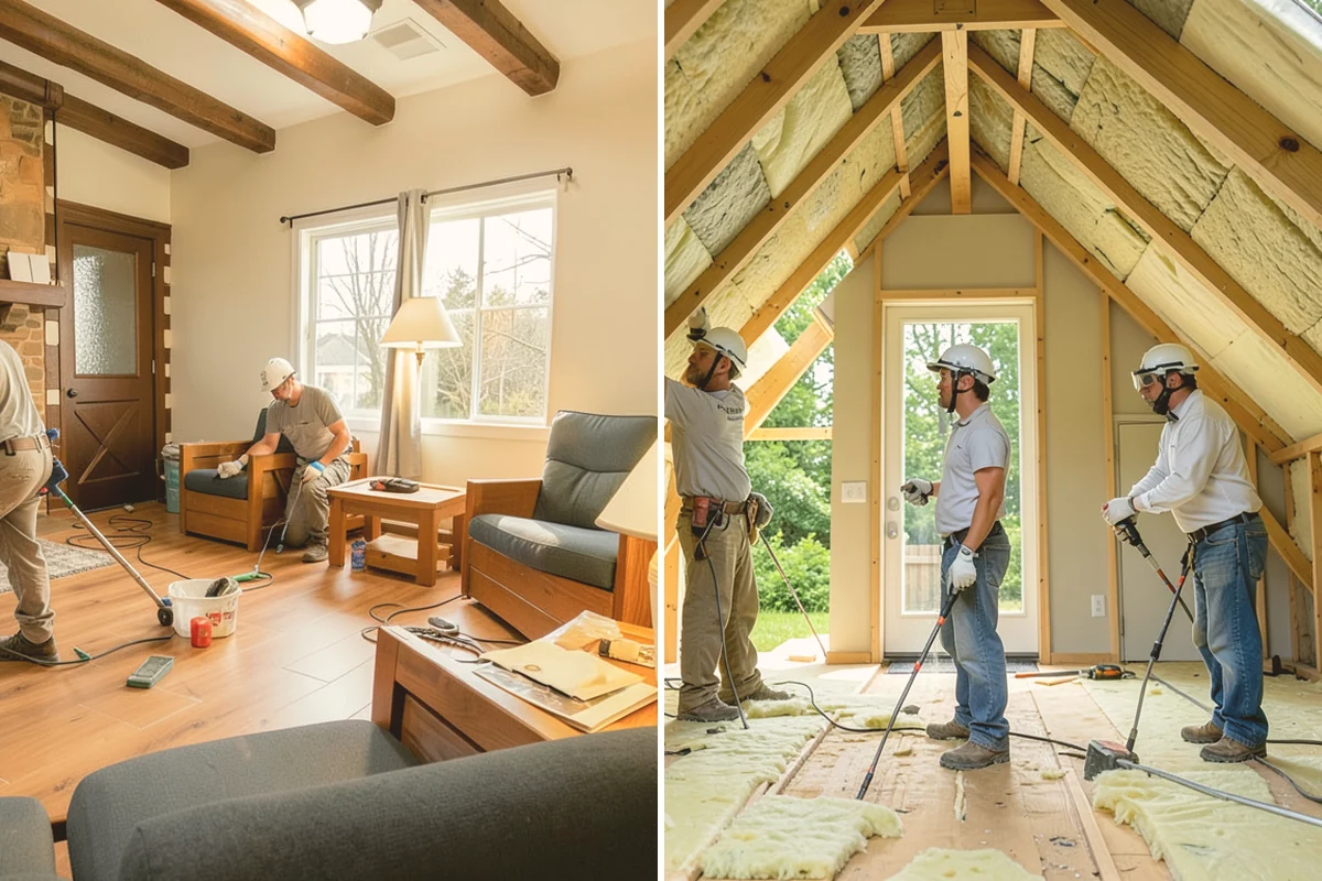 Barn Door Installation in Eatonville, Pierce County, WA - Locate studs and add blocking or a backer board for solid anchoring