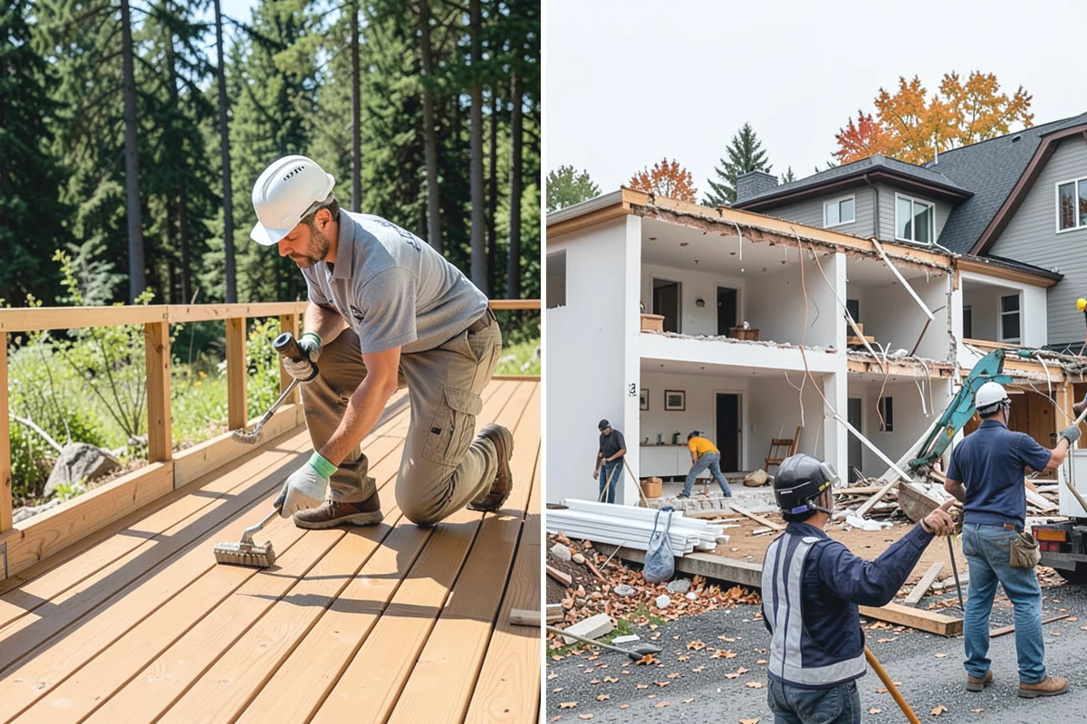 Barn Door Installation in Granite Falls, Snohomish County, WA - Locate studs and add blocking or a backer board for solid anchoring