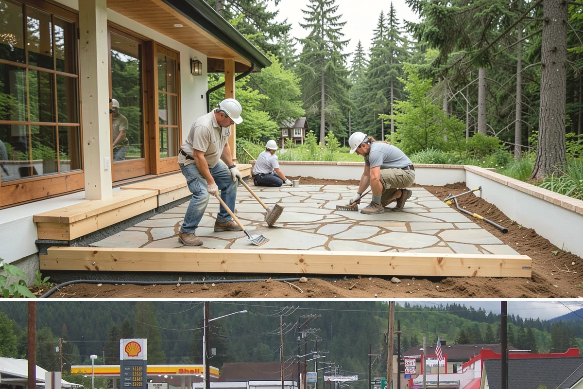 Barn Door Installation in Granite Falls, Snohomish County, WA - Barn door installs are indoor projects suited to any time of year.