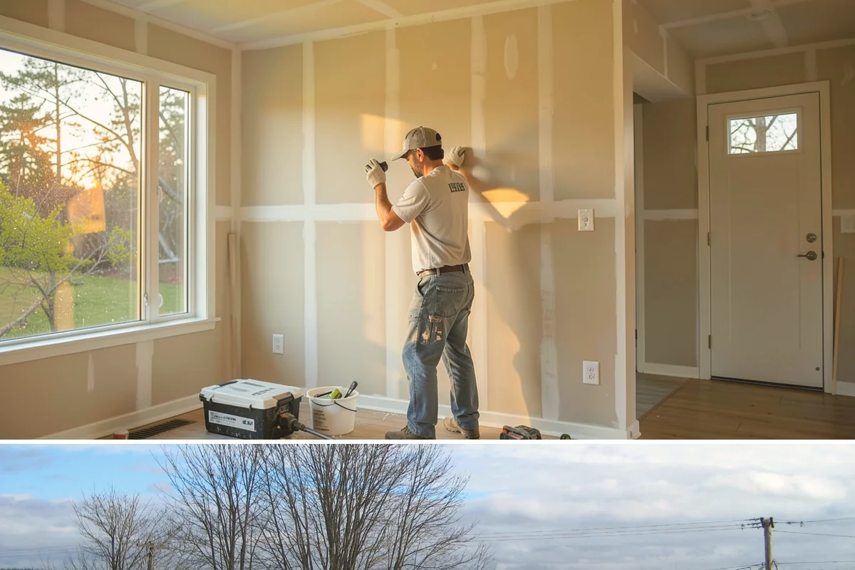 Barn Door Installation in Langley, Island County, WA - Barn door installs are indoor projects suited to any time of year.