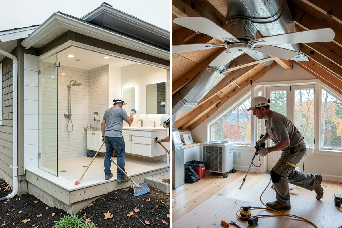 Barn Door Installation in Shoreline, King County, WA - Locate studs and add blocking or a backer board for solid anchoring