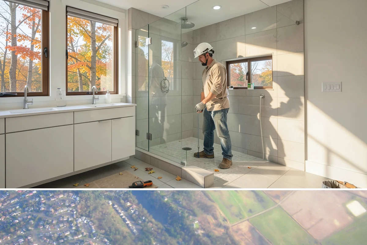 Barndominium Construction in Algona, King County, WA - Erecting the shell during a dry summer stretch lets us close it in fast and finish the interior through the wet season.