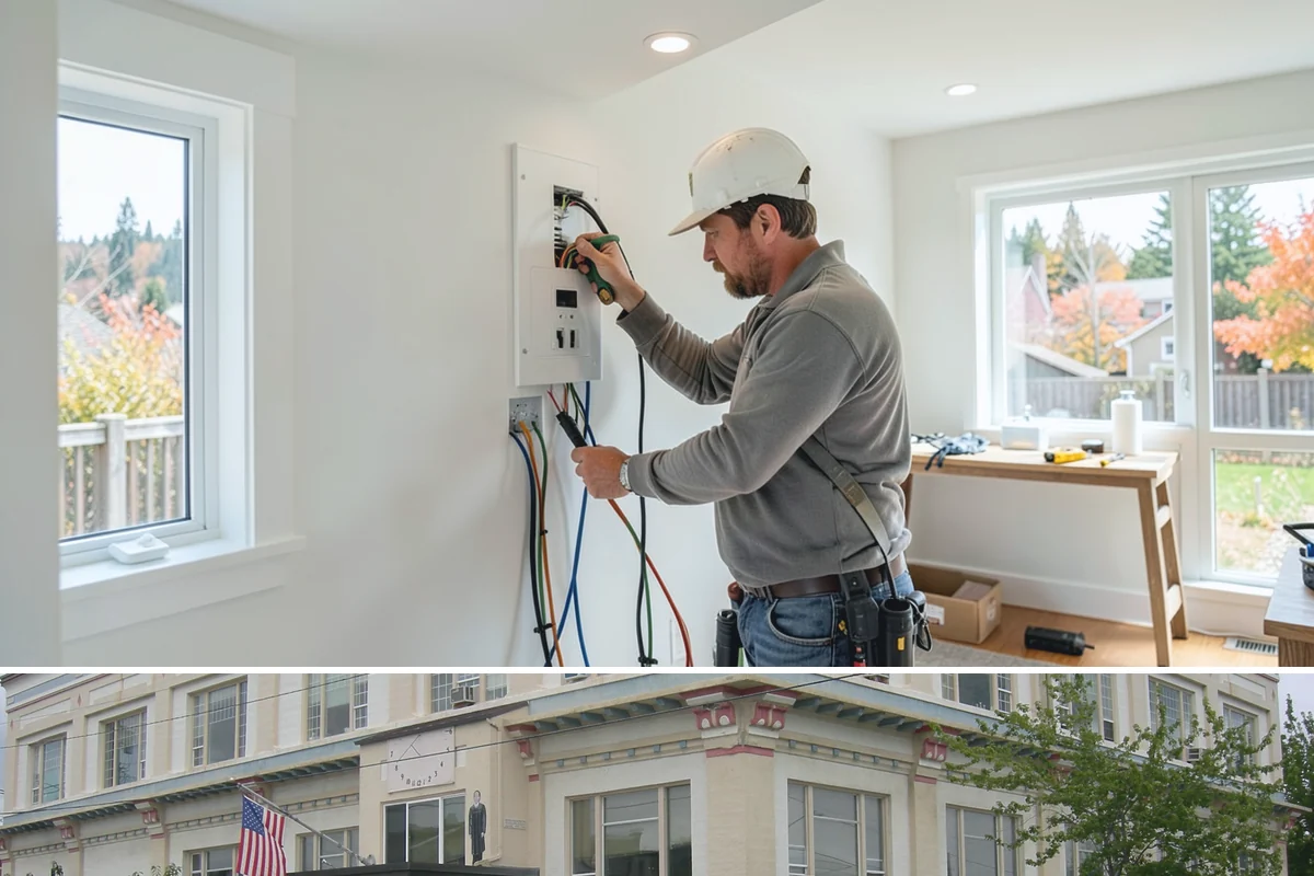 Barndominium Construction in Anacortes, Skagit County, WA - Erecting the shell during a dry summer stretch lets us close it in fast and finish the interior through the wet season.