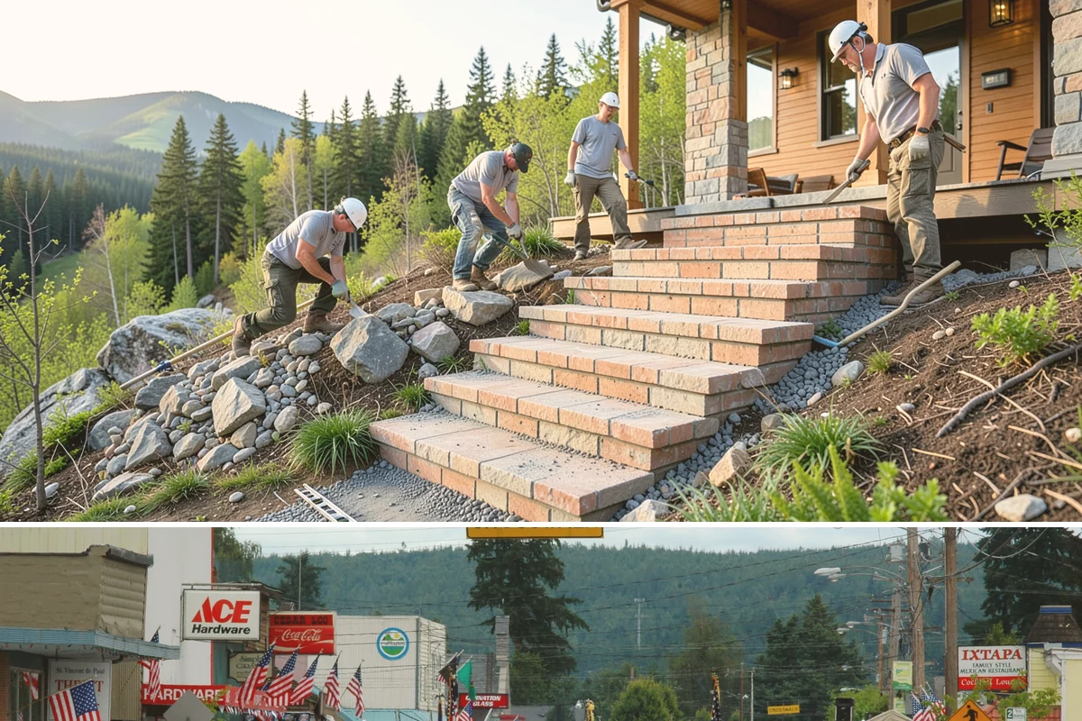 Barndominium Construction in Carnation, King County, WA - Erecting the shell during a dry summer stretch lets us close it in fast and finish the interior through the wet season.