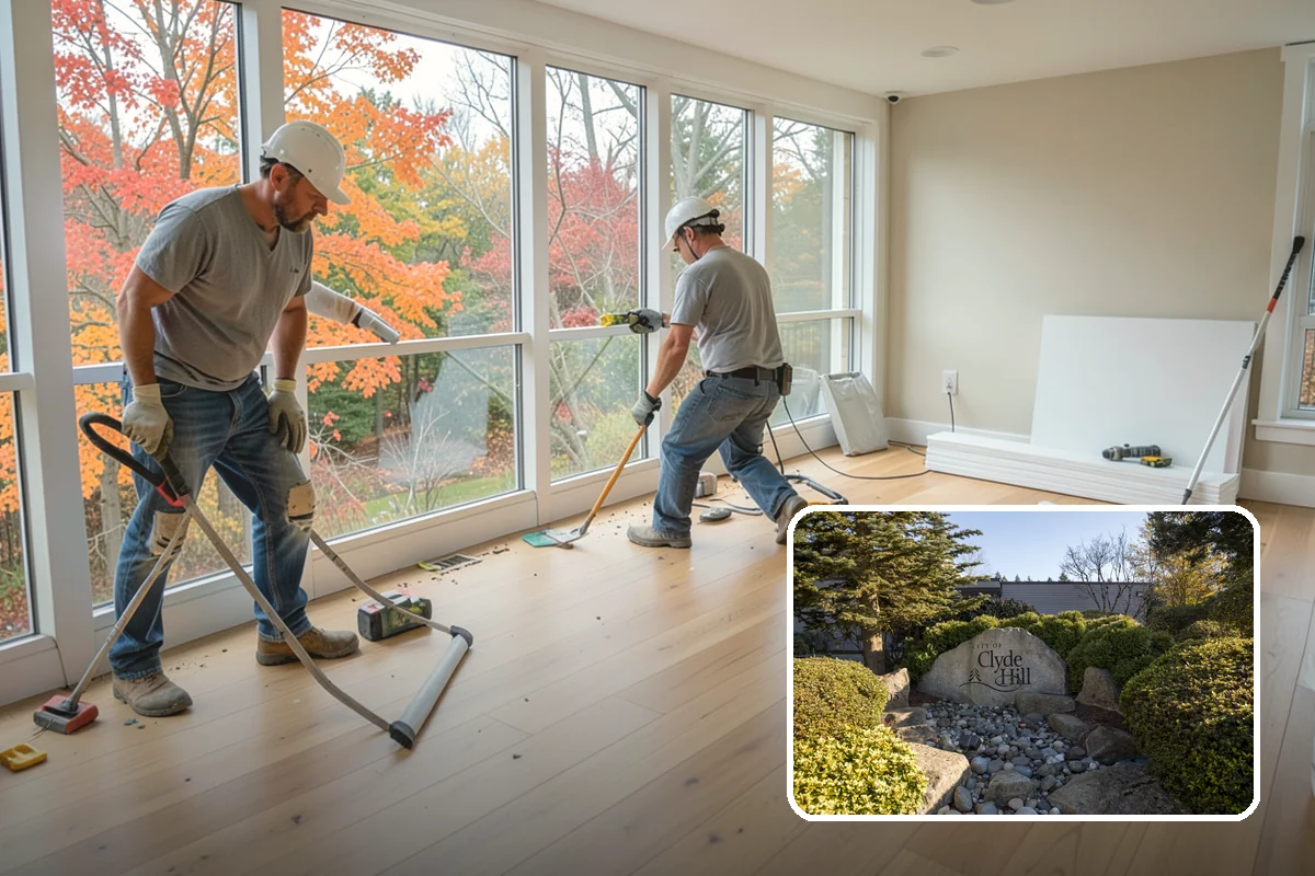 Barndominium Construction in Clyde Hill, King County, WA - Wide clear spans for flexible living and work areas