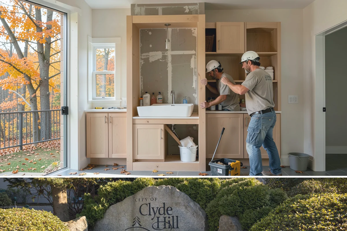 Barndominium Construction in Clyde Hill, King County, WA - Erecting the shell during a dry summer stretch lets us close it in fast and finish the interior through the wet season.