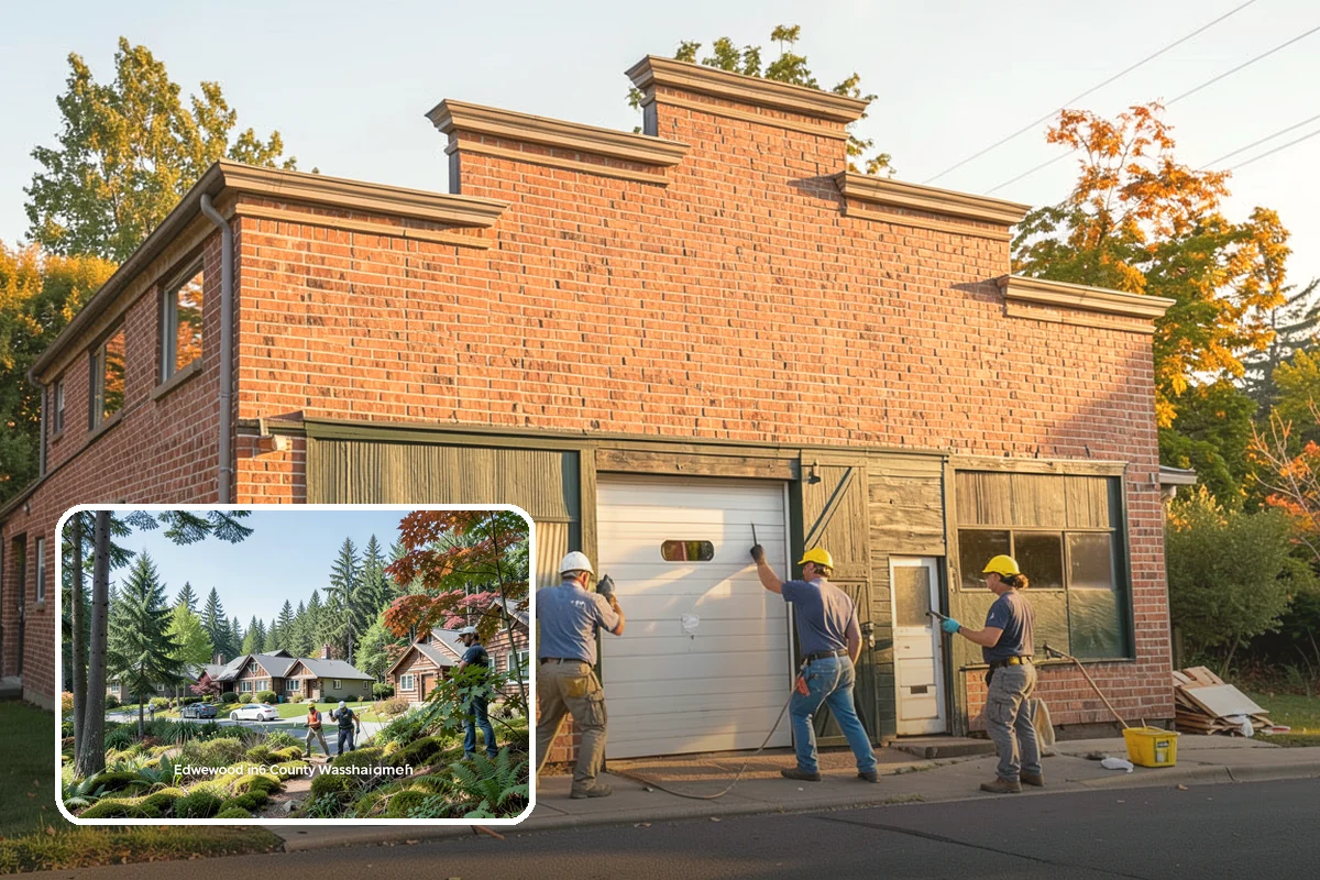 Barndominium Construction in Edgewood, Pierce County, WA - Wide clear spans for flexible living and work areas