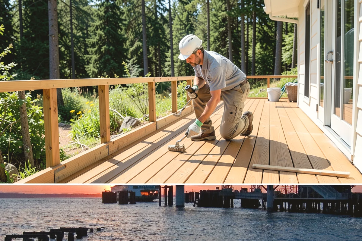 Barndominium Construction in Edmonds, Snohomish County, WA - Erecting the shell during a dry summer stretch lets us close it in fast and finish the interior through the wet season.