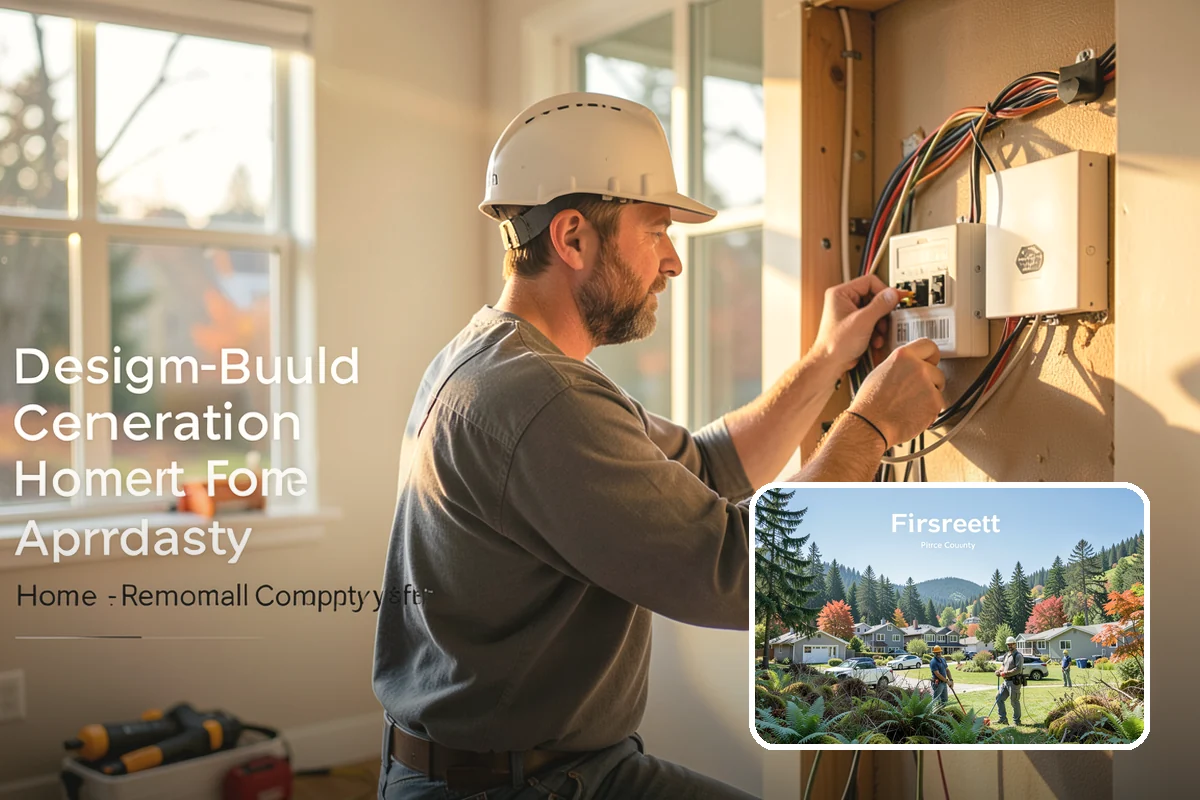 Barndominium Construction in Fircrest, Pierce County, WA - Wide clear spans for flexible living and work areas